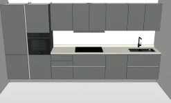 Veneta Cucine Scopri la cucina Oyster 02 di in OFFERTA OUTLET- Cucine Lineari|Cucine Moderne