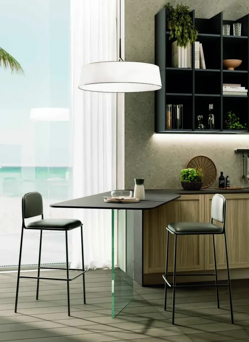 Hot Scopri la cucina Penta / lungomare compo 12 di in OFFERTA OUTLET Cucine Lineari|Cucine Moderne