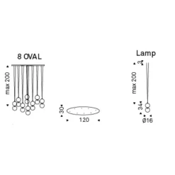 Outlet Scopri la Lampada Apollo di a prezzi outlet! Plafoniere Da Soffitto