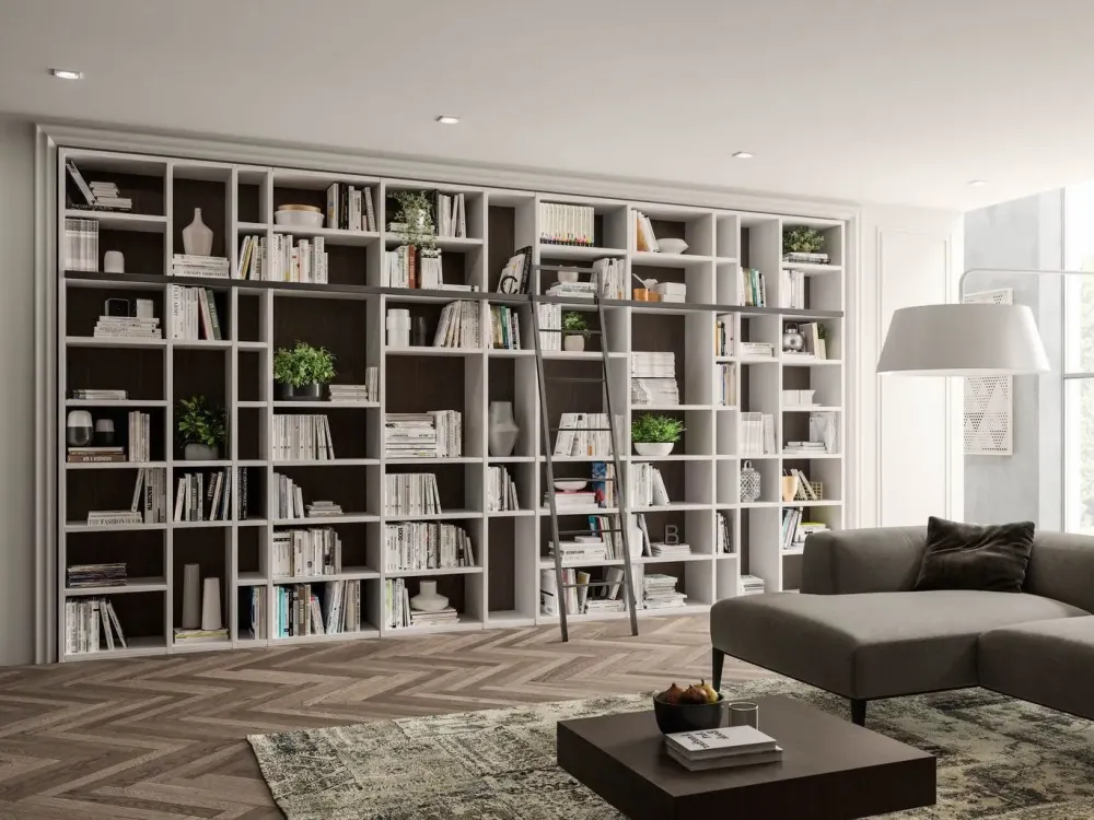 Scopri la Libreria Living 566 di , stile moderno scontato!^Giessegi Clearance