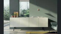 Discount Scopri la Madia Origami di in laccato opaco a prezzo Outlet! Madie