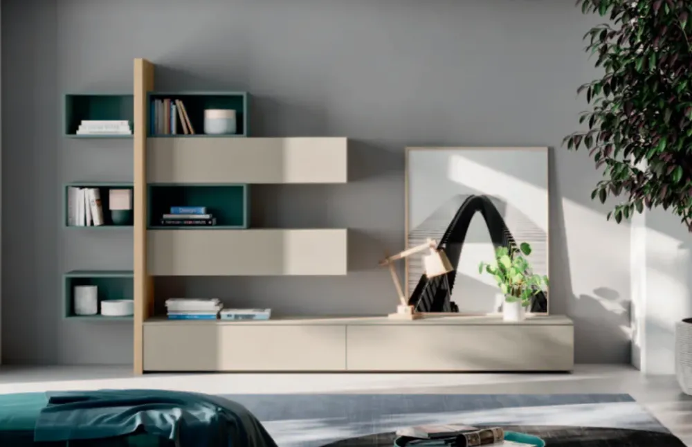 Clearance Scopri la Parete attrezzata Light day 08 di scontata del 31%! Pareti Attrezzate