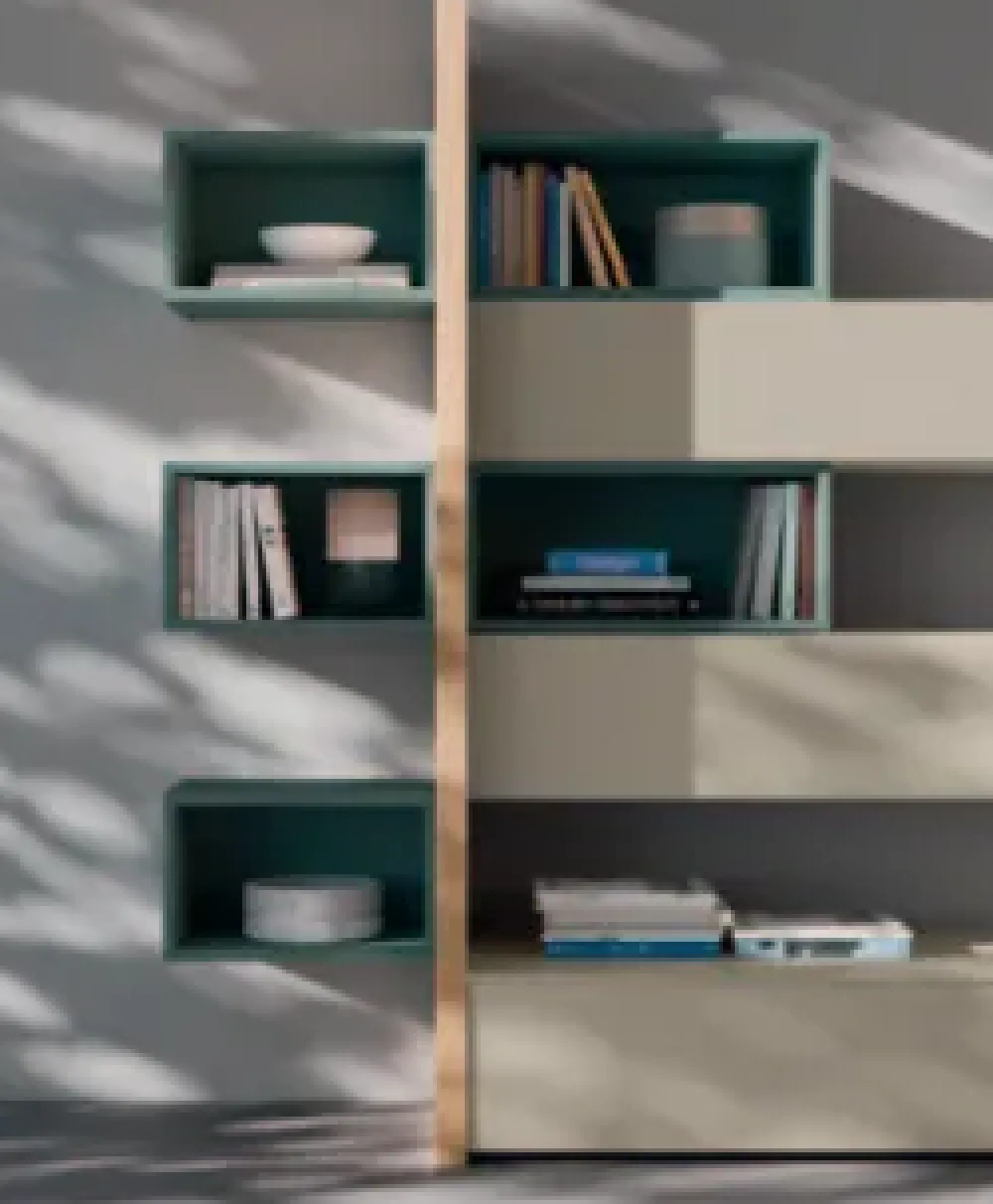 Clearance Scopri la Parete attrezzata Light day 08 di scontata del 31%! Pareti Attrezzate