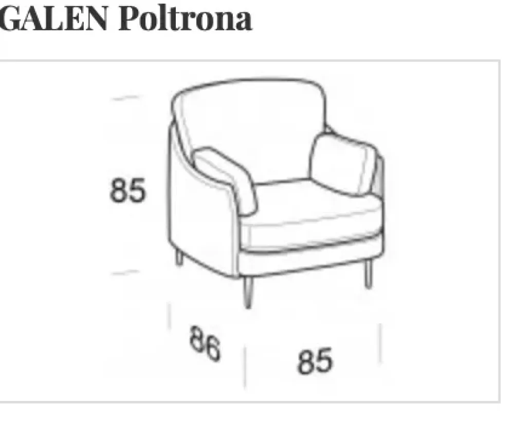 Collezione esclusiva Scopri la poltroncina Galen Mottes selection in stile moderno sull'ecommerce. Prezzo scontato!- Poltrone