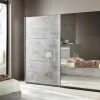 Artigianale Scopri l'armadio Jazz da 263 cm, grigio marmo . Prezzo Outlet!- Armadi