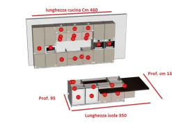 Armony Scopri l'offerta sulla cucina moderna Yota ad isola tortora!- Cucine Ad Isola|Cucine Moderne