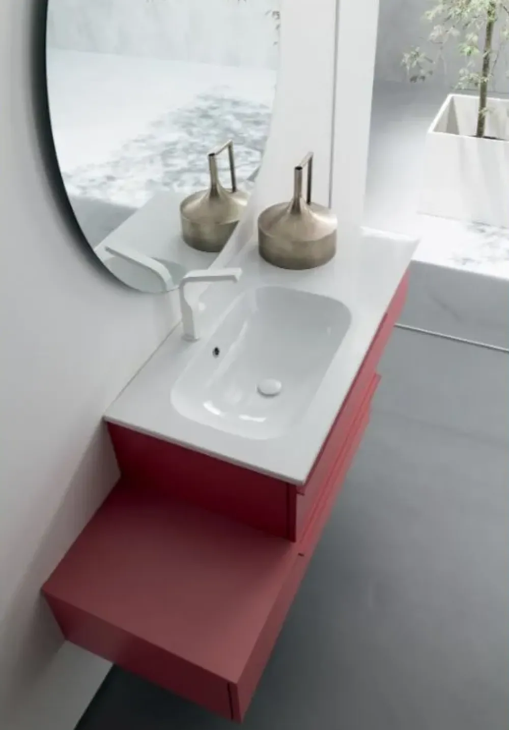 Compab Scopri Mobile Bagno Sospeso Bd017 a prezzi vantaggiosi! Massima qualità, design moderno.- Mobili Bagno Sospeso