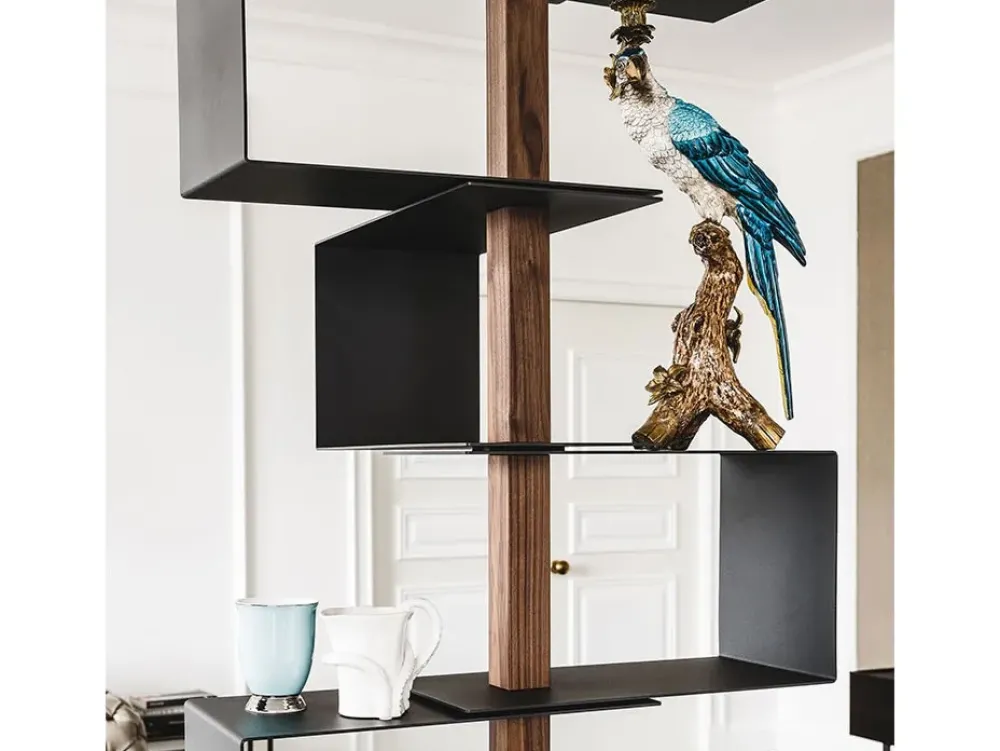 Cattelan Italia Scopri Tokyo: libreria in metallo in offerta outlet- Librerie