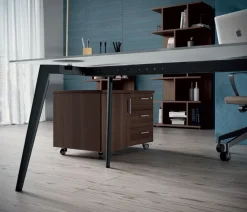 Scrivania direzionale - ufficio completo rhea in vetro a prezzo scontato Arredo Ufficio