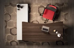 Sale Scrivania direzionale in legno Ufficio completo rhea  a marchio a prezzi convenienti Arredo Ufficio