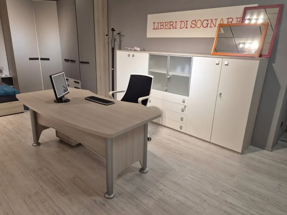 Scrivania direzionale in altro Kronos a marchio a prezzi convenienti Arredo Ufficio