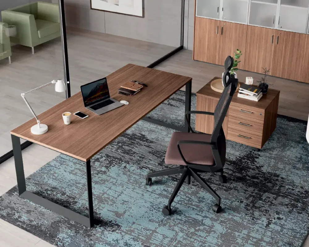 New Scrivania direzionale in legno E ufficio completo stratos plus a marchio con forte sconto Arredo Ufficio