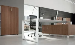 Scrivania direzionale modello Ufficio completo stratos in OFFERTA OUTLET^Flycom Clearance