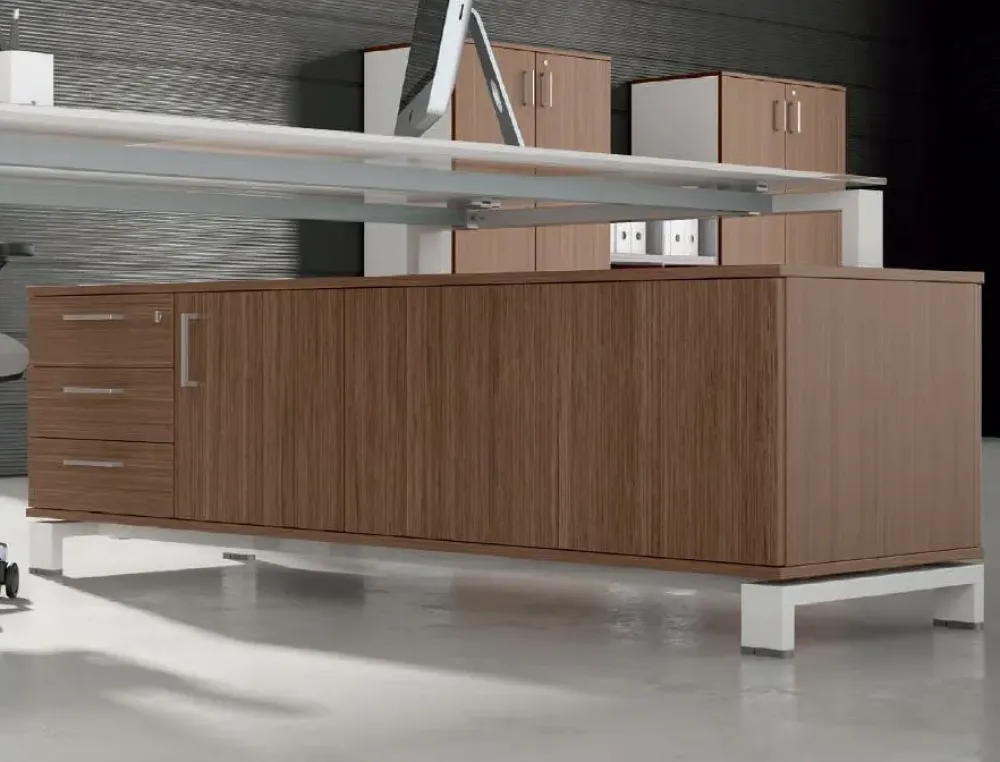 Scrivania direzionale modello Ufficio completo stratos in OFFERTA OUTLET^Flycom Clearance