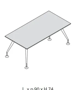 Discount Scrivania direzionale modello Direzionale enosi evo in OFFERTA OUTLET Arredo Ufficio