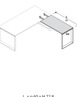 Discount Scrivania direzionale 5th element in legno in Offerta Outlet Arredo Ufficio