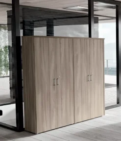 Hot Scrivania direzionale Ufficio completo in legno a prezzo Outlet Arredo Ufficio