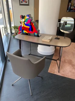 Poliform Scrivania Mathieu in altro in Offerta Outlet- Arredo Ufficio