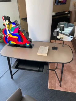 Poliform Scrivania Mathieu in altro in Offerta Outlet- Arredo Ufficio