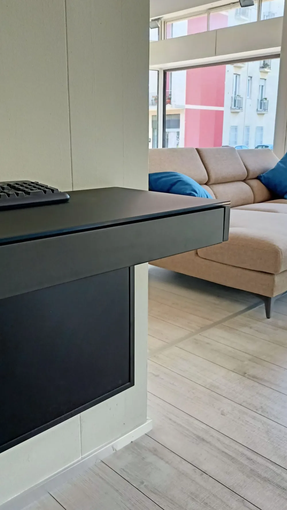 Ponti Terenghi Scrivania modello Consolle estraibile in OFFERTA OUTLET- Arredo Ufficio