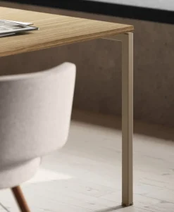 Las Mobili Scrivania operativa modello Sigma con mobile di servizio in OFFERTA OUTLET- Arredo Ufficio