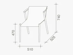 Sedia Bai lu in OFFERTA OUTLET -19%^Lema Online