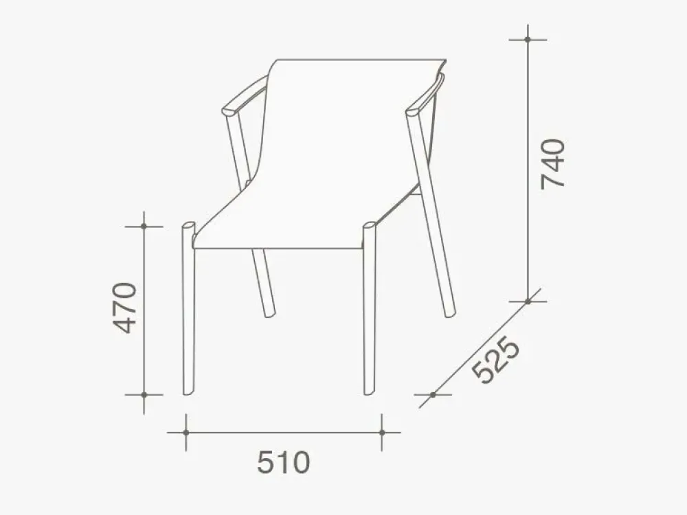 Sedia Bai lu in OFFERTA OUTLET -19%^Lema Online