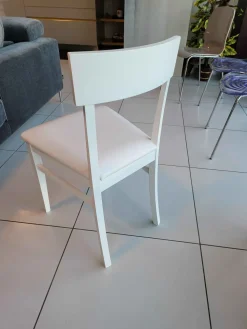 Sale Sedia Brian da cucina realizzata in ecopelle scontata del 76% Sedie