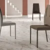 Sedia con schienale alto Luxy a prezzo Outlet^Ozzio Clearance