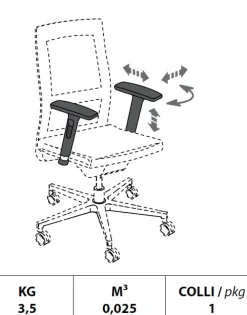 Discount Sedia con schienale alto Hello di in Offerta Outlet Sedie