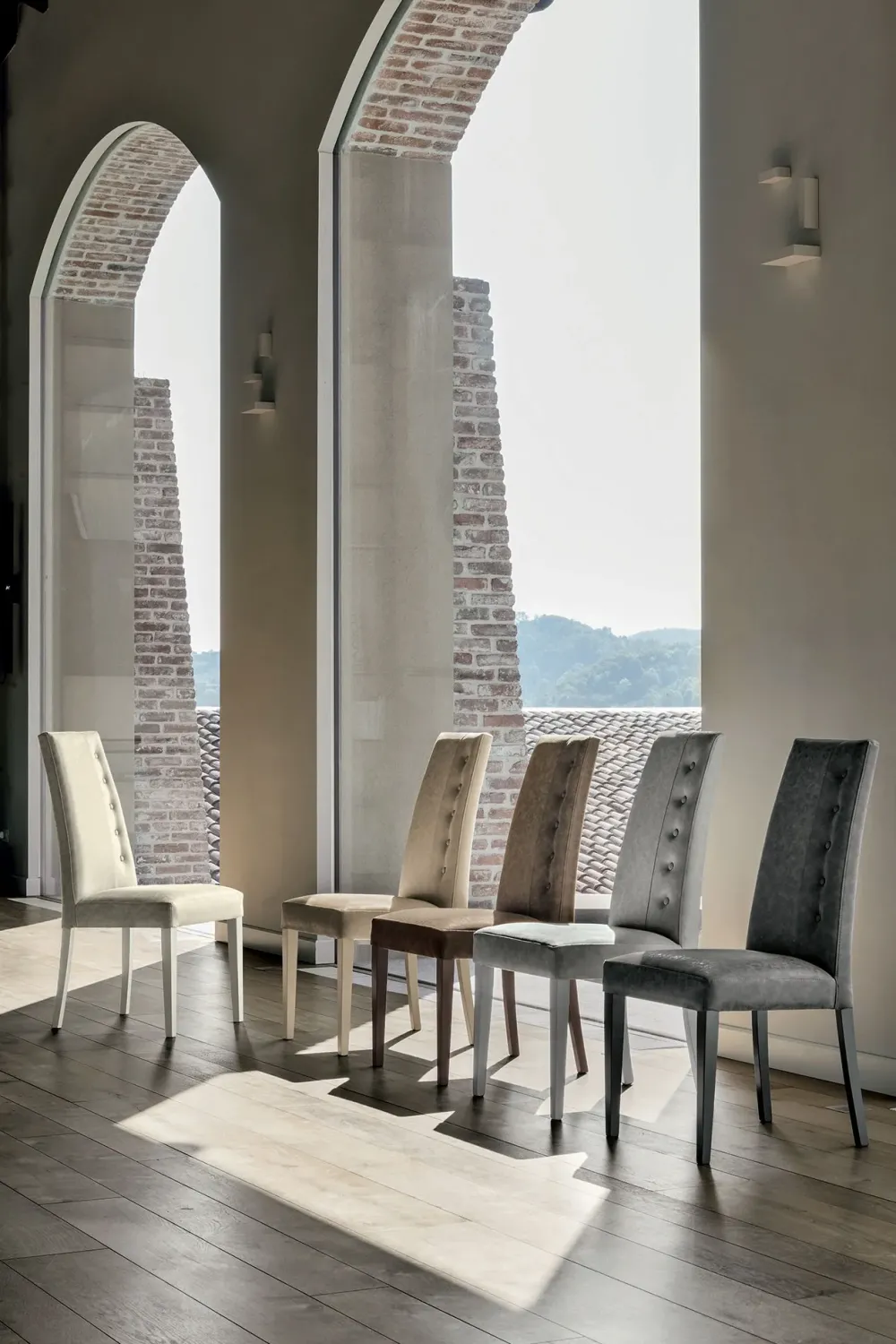 Sedia con schienale alto modello Bellinzona a prezzo riservato^Target Point Best