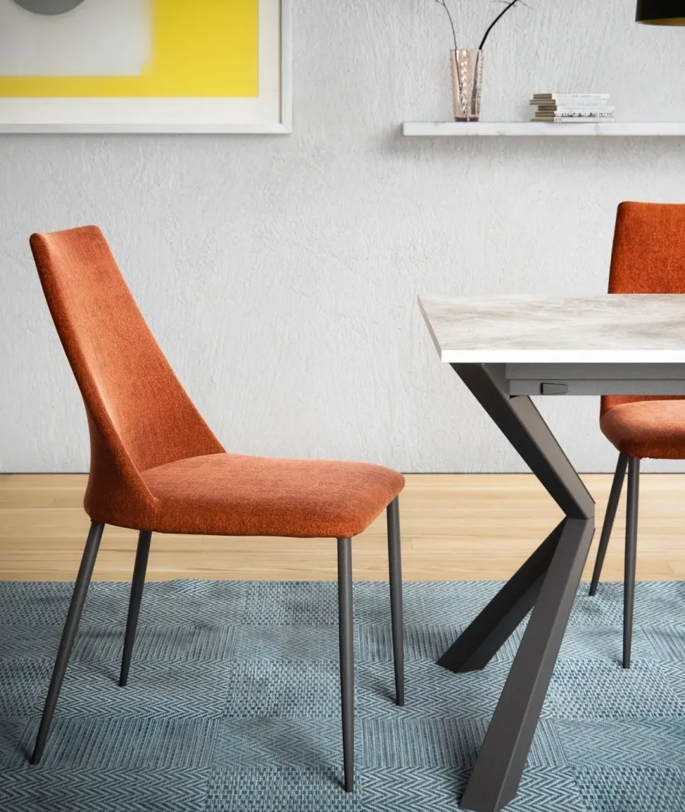 Ambianceitalia Sedia con schienale alto Angie * di a prezzo scontato- Sedie