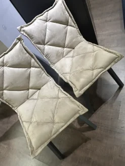 Sale Sedia con schienale medio modello Digione a prezzo riservato Sedie