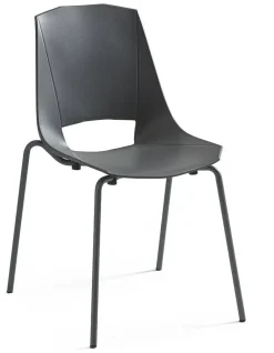 Sedia con schienale medio Eva 4   a prezzo ribassato^Point House