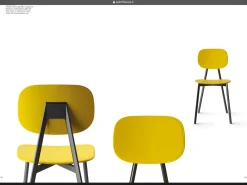 Clearance Sedia con schienale medio Tata di in Offerta Outlet Sedie