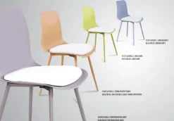 Sedia con schienale medio Betty a prezzo ribassato^Gipi Best