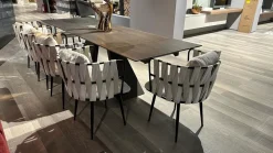 Sedia con schienale medio Ventura di a prezzo ribassato^La casa moderna Outlet