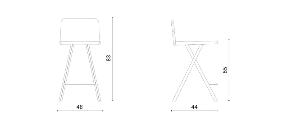 Ozzio Sedia da cucina Charlie a prezzo Outlet- Sedie