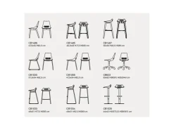 Connubia Sedia da cucina Jam a prezzo Outlet- Sedie