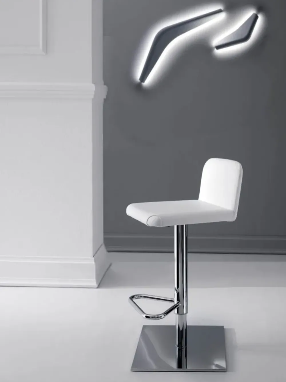 New Sedia da cucina Lunette sgabello a prezzo scontato Sedie