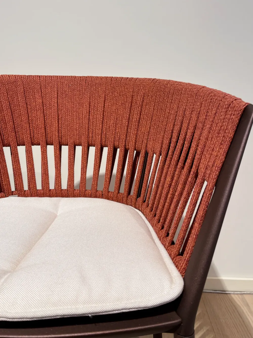 Sedia da giardino Poltroncina ria intreccio completo con forte sconto^Collezione esclusiva Outlet