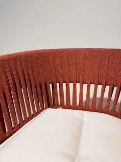 Sedia da giardino Poltroncina ria intreccio completo con forte sconto^Collezione esclusiva Outlet