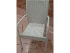 Sale Sedia da giardino Poly bianca a prezzi convenienti Sedie Da Giardino