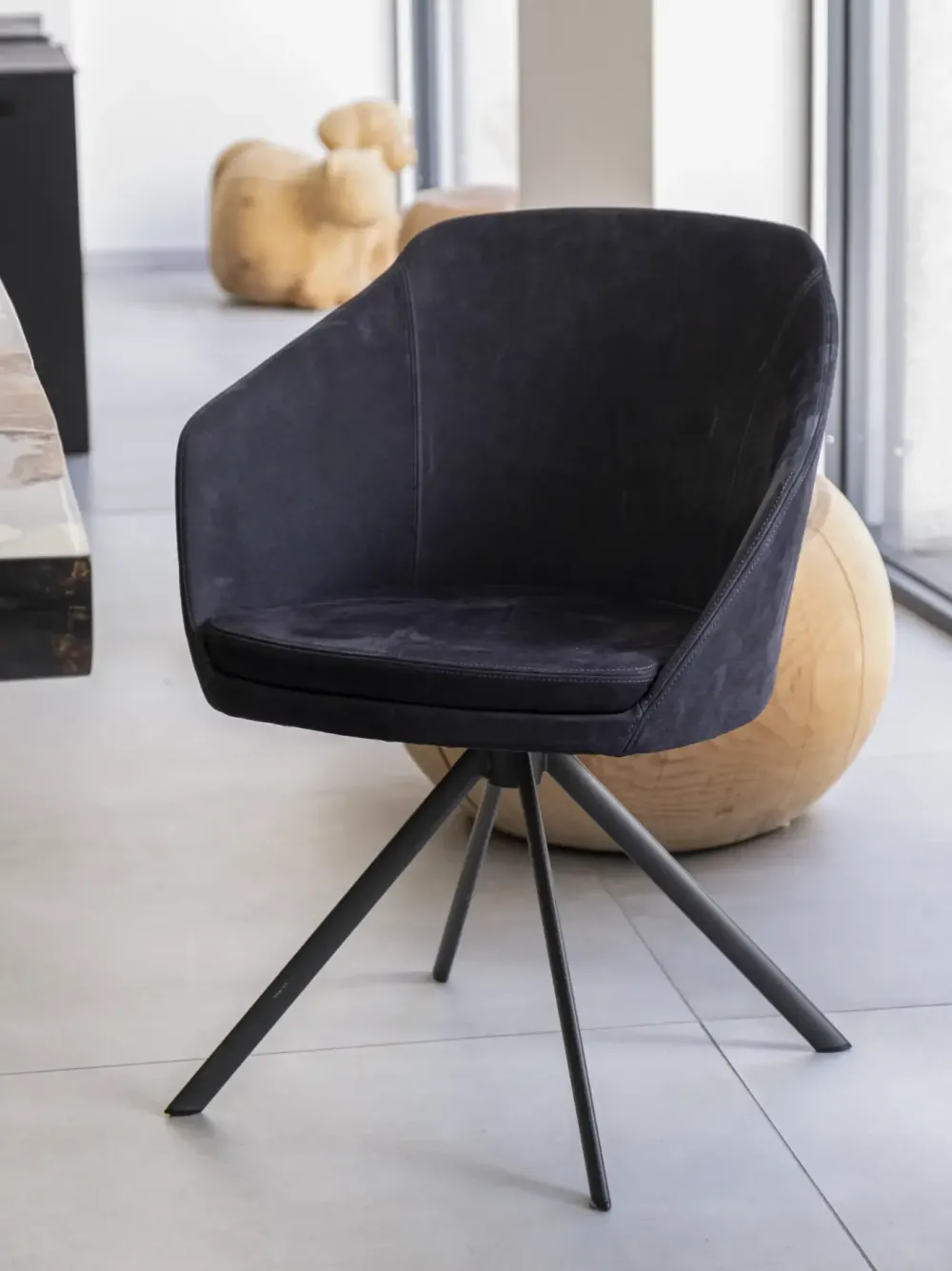 Riva 1920 Sedia da soggiorno Arm chair metal di SCONTATA 30%- Sedie