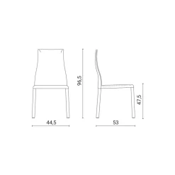 Hot Sedia da soggiorno Beauty a prezzo Outlet Sedie