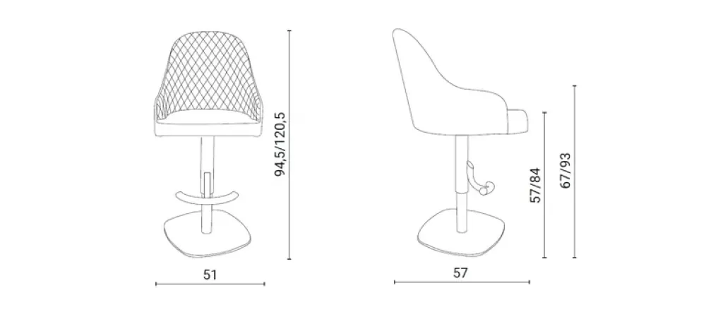 Online Sedia da soggiorno Brando a prezzo scontato Sedie