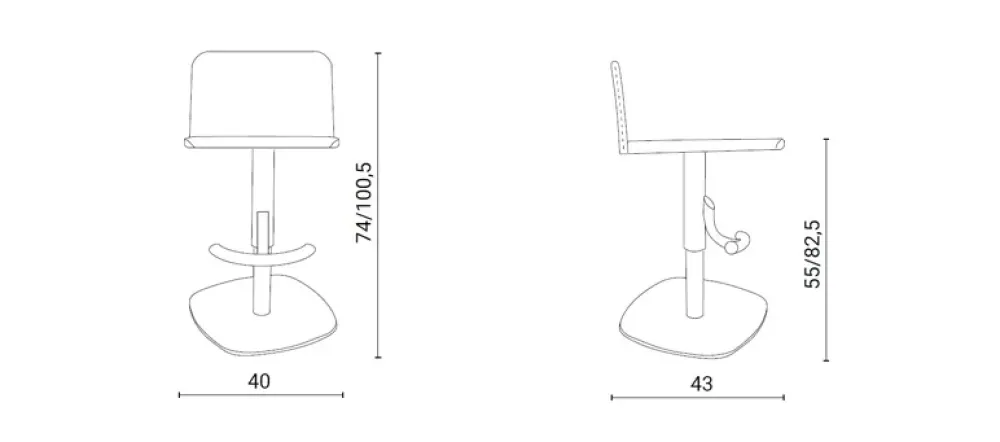 Ozzio Sedia da soggiorno Cooper in Offerta Outlet- Sedie
