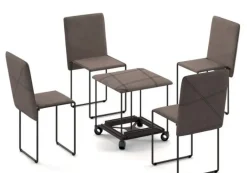 Ozzio Sedia da soggiorno Cubix in Offerta Outlet- Sedie