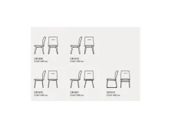 Sedia da soggiorno Maya in Offerta Outlet^Connubia Best