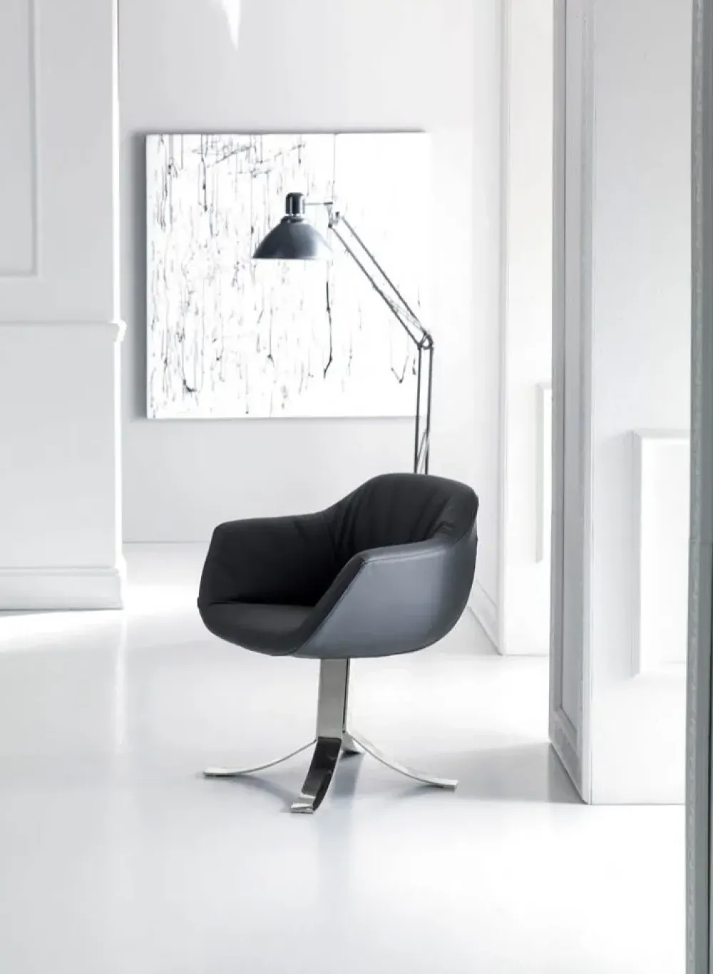 Discount Sedia da soggiorno Nigel a prezzo scontato Sedie